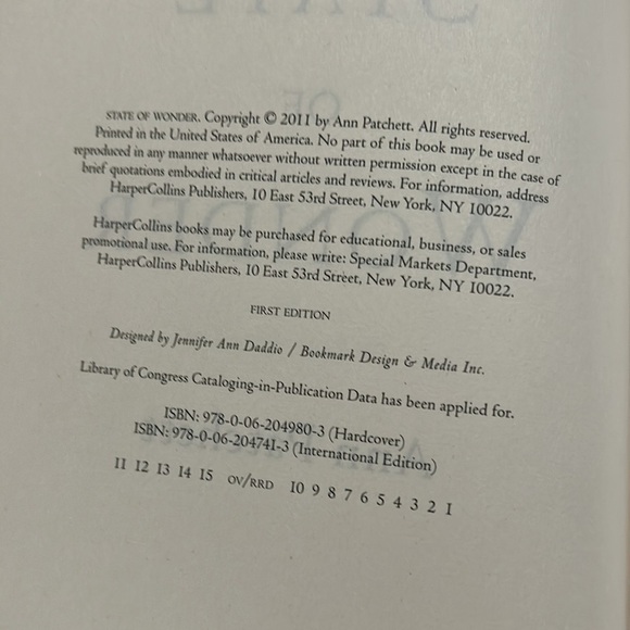 State of Wonder by Ann Patchett - Picture 3 of 9